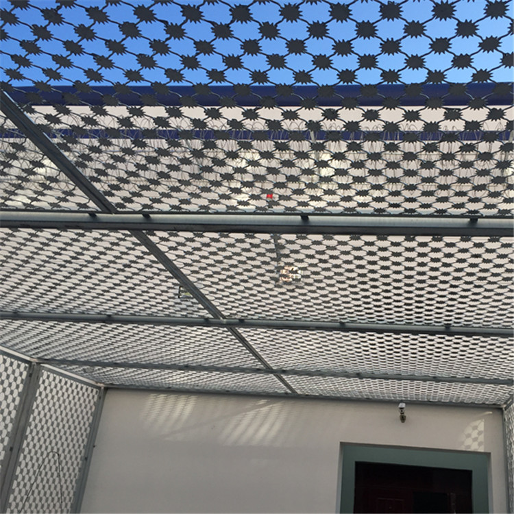 梅花刺鋼網墻案例展示圖片2 梅花刺鋼網墻案例展示圖片2